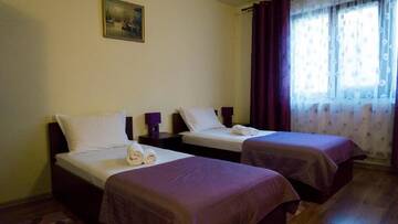Фото номера Двухместный номер с 2 отдельными кроватями Отель Hotel Dacor г. Орэштие 9