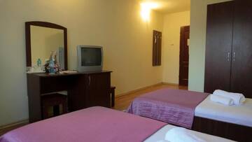 Фото номера Двухместный номер с 2 отдельными кроватями Отель Hotel Dacor г. Орэштие 8