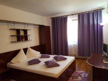 Фото номера Двухместный номер с 1 кроватью Отель Hotel Dacor г. Орэштие 25