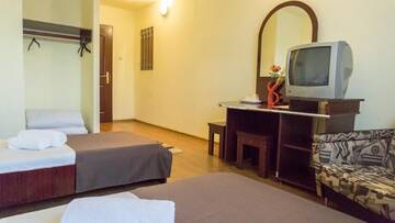 Фото номера Двухместный номер с 2 отдельными кроватями Отель Hotel Dacor г. Орэштие 3